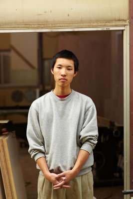 Sho Ito, 18, a first-year detchi
