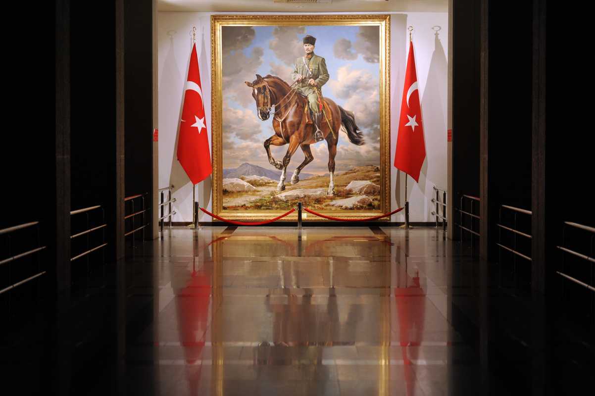Portrait of Ataturk