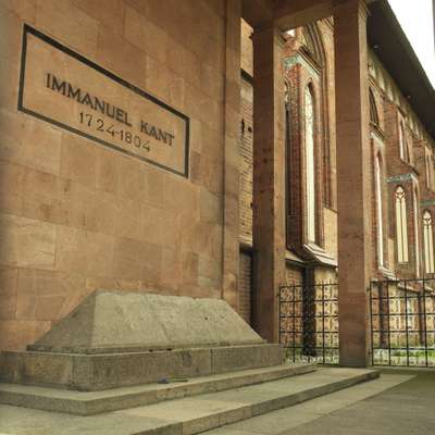 Tomb of Immanuel Kant at Kaliningrad Cathedral