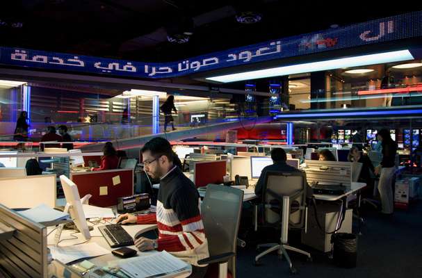  M TV newsroom