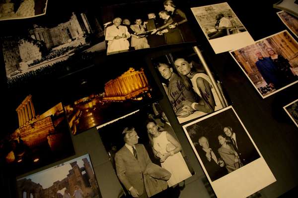 Photos from Arida’s album – including one with Jean Cocteau (bottom left) 
