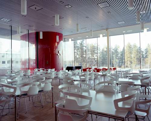 Cafeteria with Italian Alias chairs