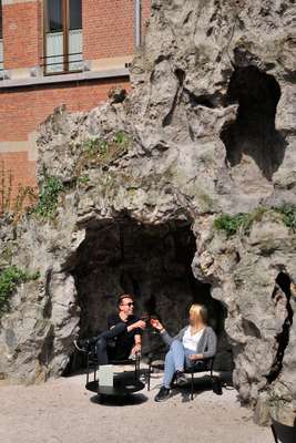 Grotto where nuns used to pray 