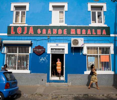 Chinese shop in Praia