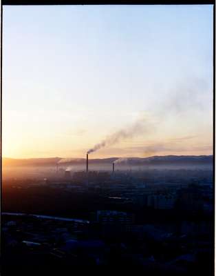 Ulan Bator’s Power Station 3 with the ‘ger’ suburbs beyond