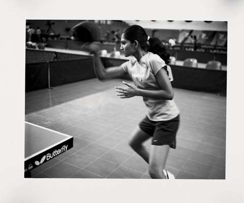 Indian table tennis player