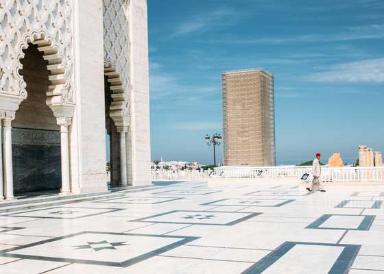 Mausoleum of Mohammed V in Rabat