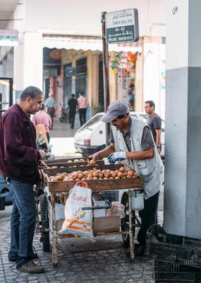 Casablanca street trader