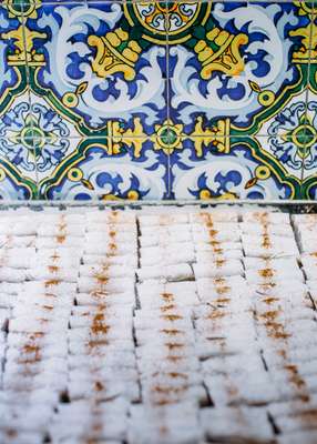 Pastries at Pâtisserie Bennis in Casablanca