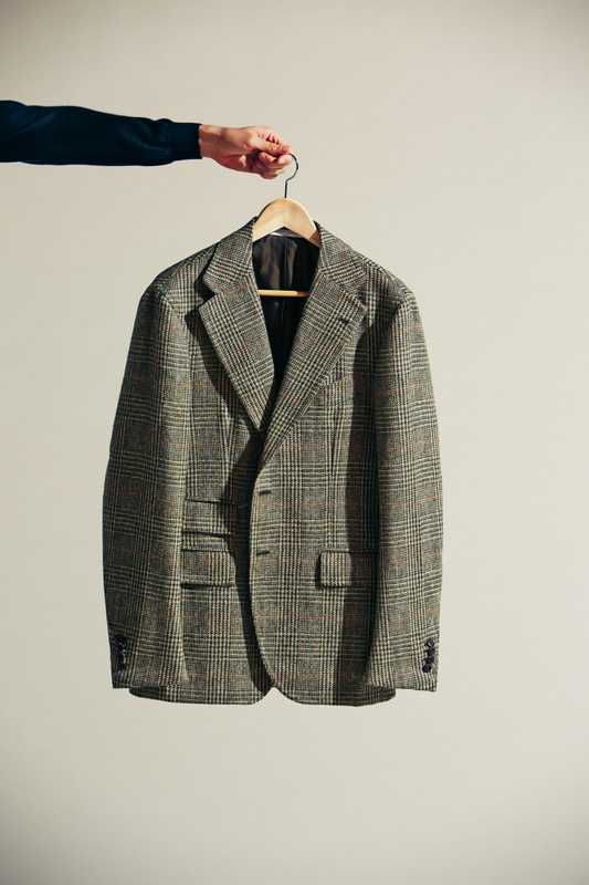 Jacket by Orazio Luciano, jumper by Zanone