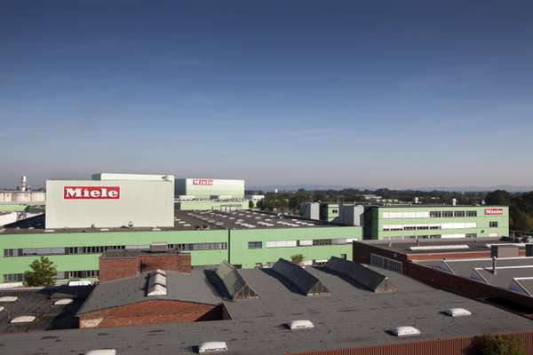 Gütersloh factory from above 