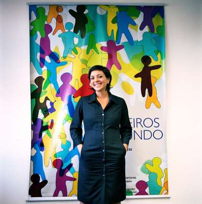Adriana Telles Ribeiro who works in the undersecretariat for Brazilian communities abroad