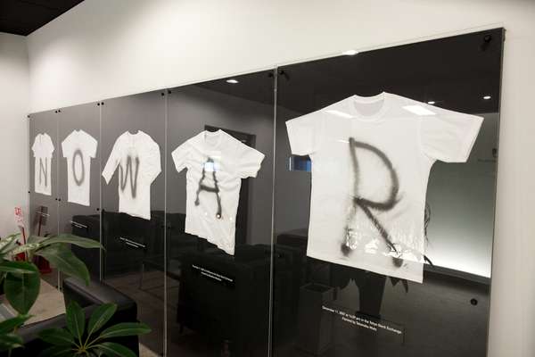 T-shirts from the company’s 2007 IPO