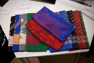 Jane Carr Homme’s collection of scarves nod to James Dean