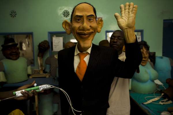 Obama puppet