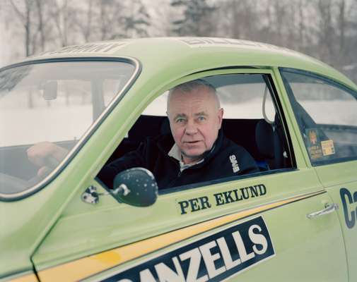 Rally driver Per Eklund