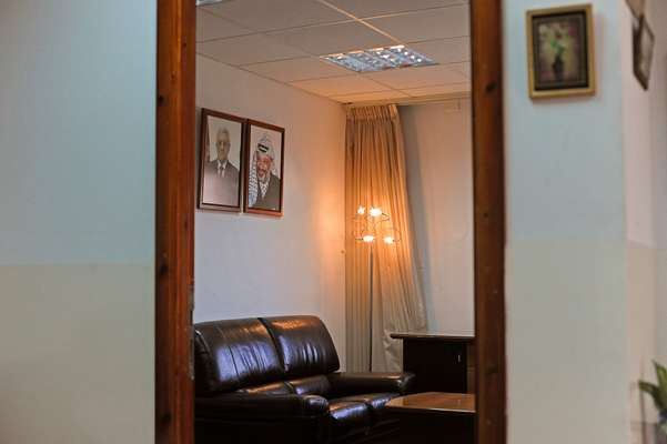 Waiting room at the Negotiations Affairs Department