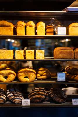 Racks of loaves