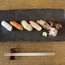 Selection of sushi – the rice must always be warm