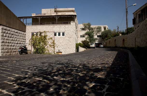 Hochar’s house on the grounds  