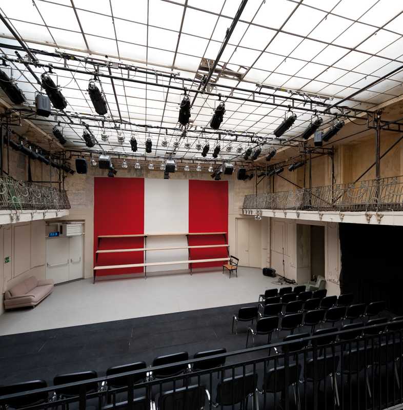 Auditorium of the Theater Nestroyhof Hamakom