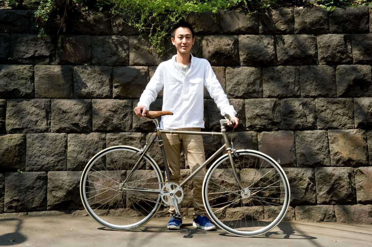 Kei Nakazato, manager of F.I.G. Bike store