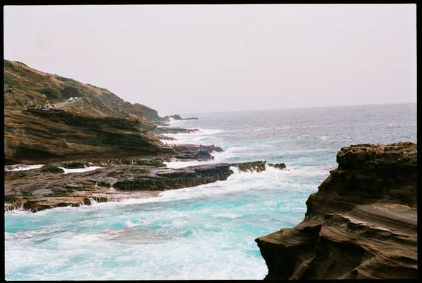 The coast at Lana’i