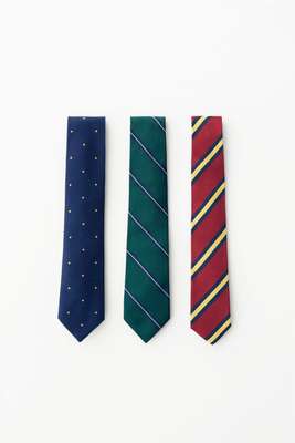 (left to right) Ties by Sergej Laurentius, John Comfort from Fairfax and Individualized Accessories from Usonian Goods Store