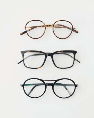 Top by Eyevan 7285, middle: Saint Laurent, bottom: Lindberg