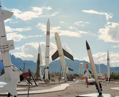 White Sands Missile Range in New Mexico 