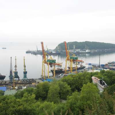 Docks at Petropavlovsk