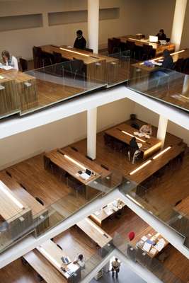 The library at Pontificia Università Lateranense