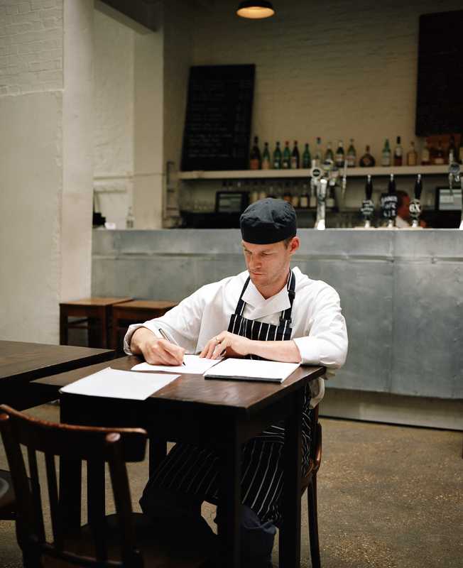 Head chef, Chris Gillard