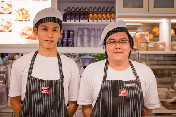 Coffee masters of Toast Box