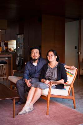 Architects Peter Tan and Christine Ho Ping Kong