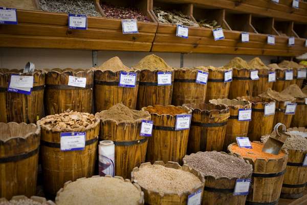 Spice and herbs at Metro supermarket