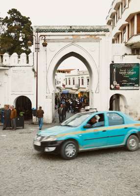 Entrance to the Grand Socco (the main square) 