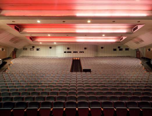 Inside Bata’s cinema, which was the biggest in the country when it opened in 1932