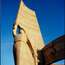 Zaisan Memorial, built by the Russians, which towers over Ulan Bator from a mountain top