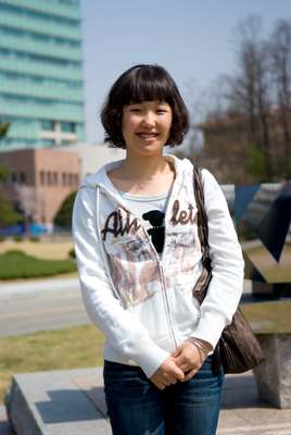 Biology undergraduate A Young Kwak 