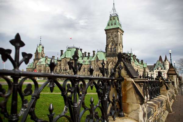 The parliament buildings, Ottawa