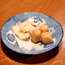  Tai (sea bream) tempura and deep-fried sato-imo (taro root)