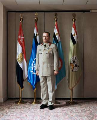 Mohammed Elkeshky. Egyptian defense attache