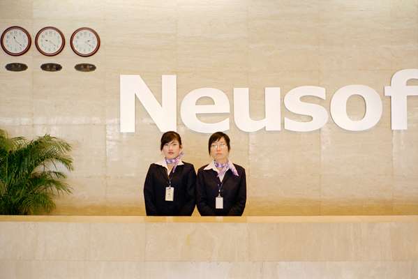 Staff at Neusoft 