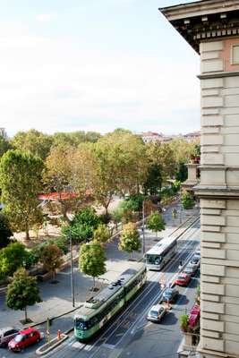 Leafy corner of Esquilino