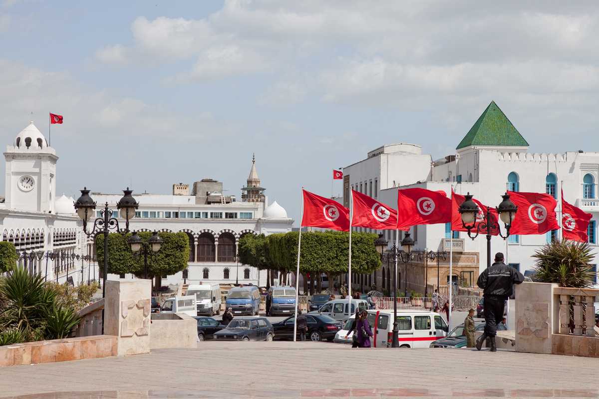 View from town hall towards Kasbah 