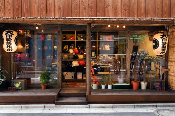 The shop in Asakusa 
