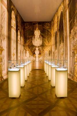 Roberto Cavalli’s mock baroque booth