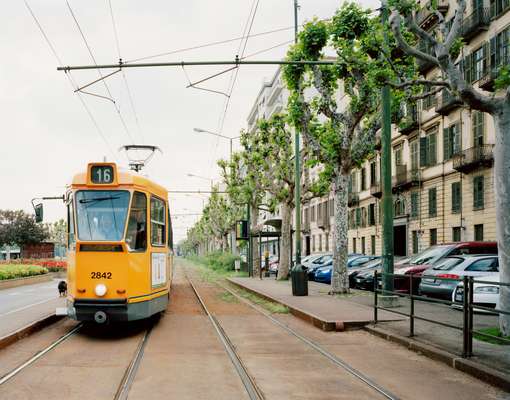Tram on Corso Cairoli