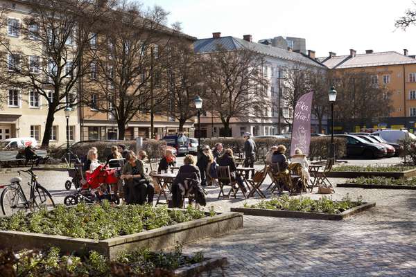 Davidshall Torg, a square in Malmö centre